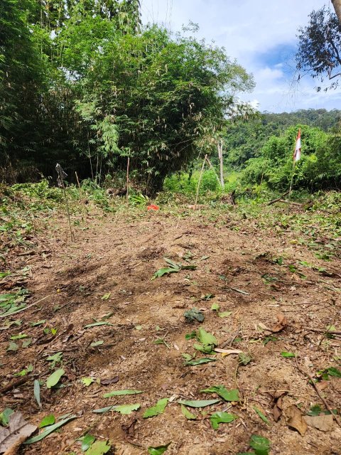 Kerja Bakti Membersihkan Area Situs Ulung Buaye