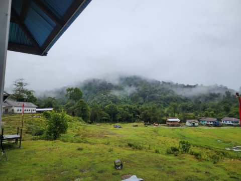 Suasana Desa Lung Semamu