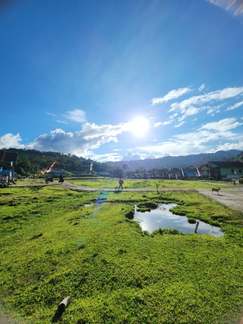 Suasana Desa Lung Semamu